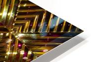 Gold HD Metal print