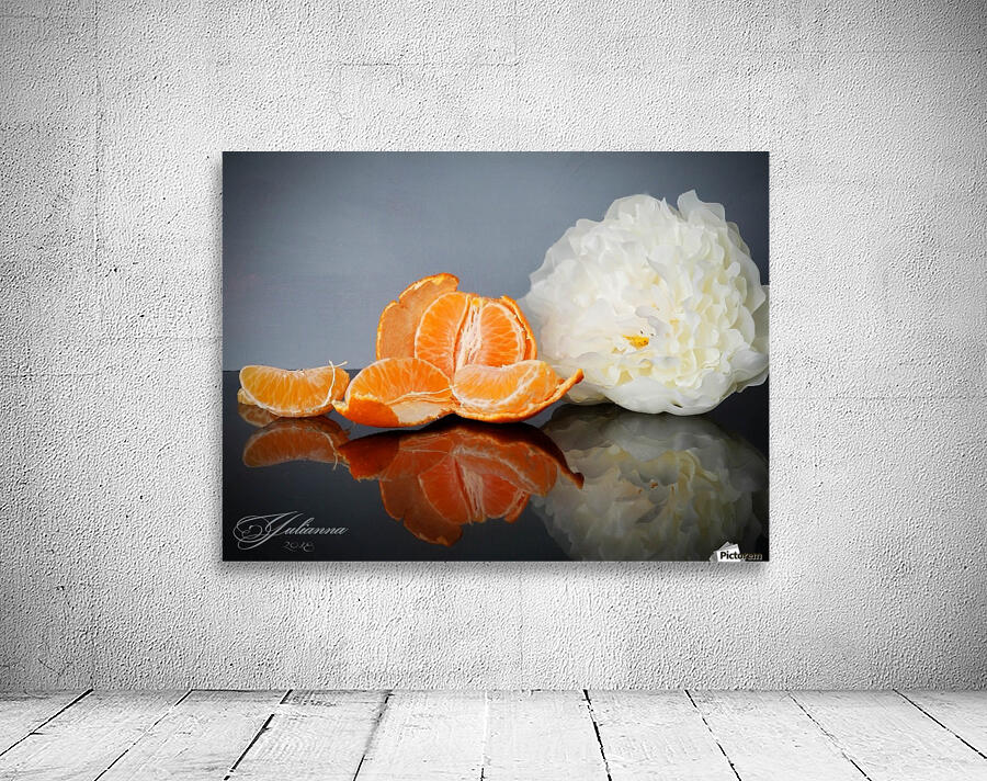 Orange sparkle  Wall Preview