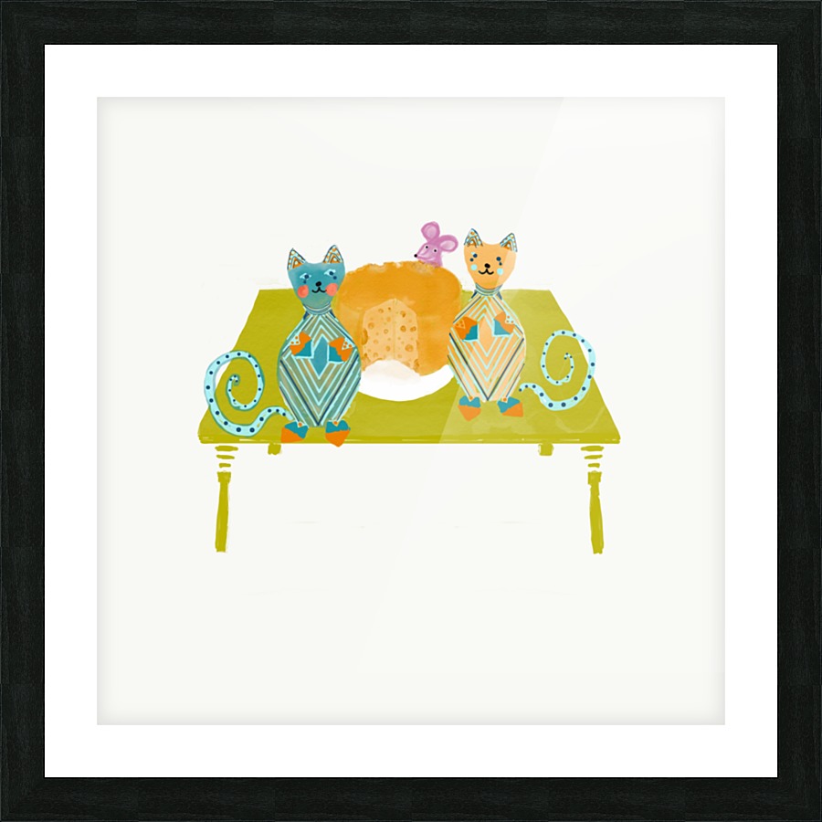Cheese Guards Picture Frame print