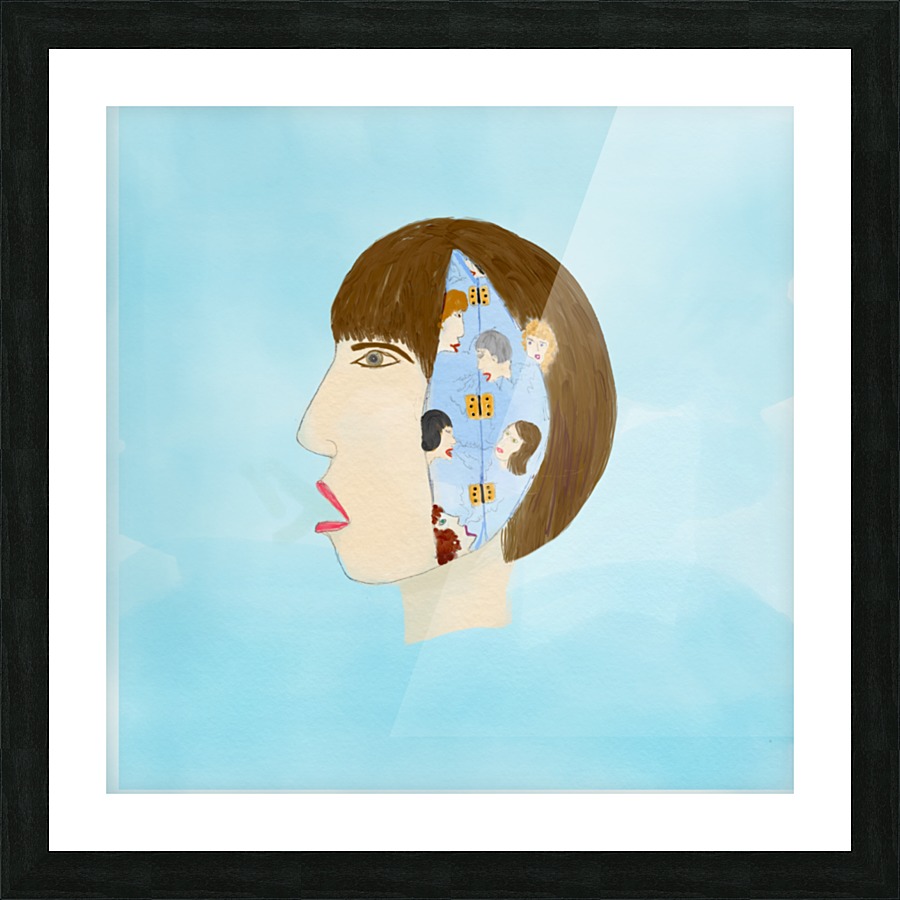 Voices  Picture Frame print