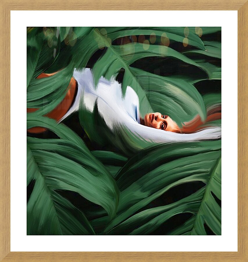 Verde Picture Frame print