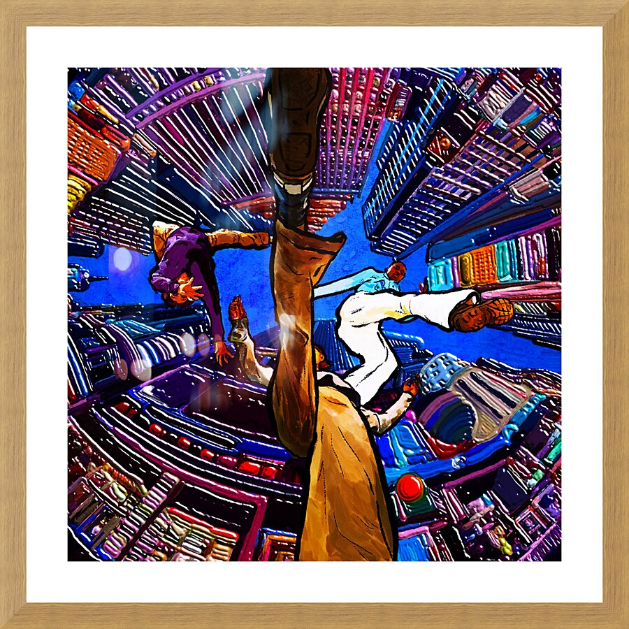 Vertigo:GCPS Picture Frame print