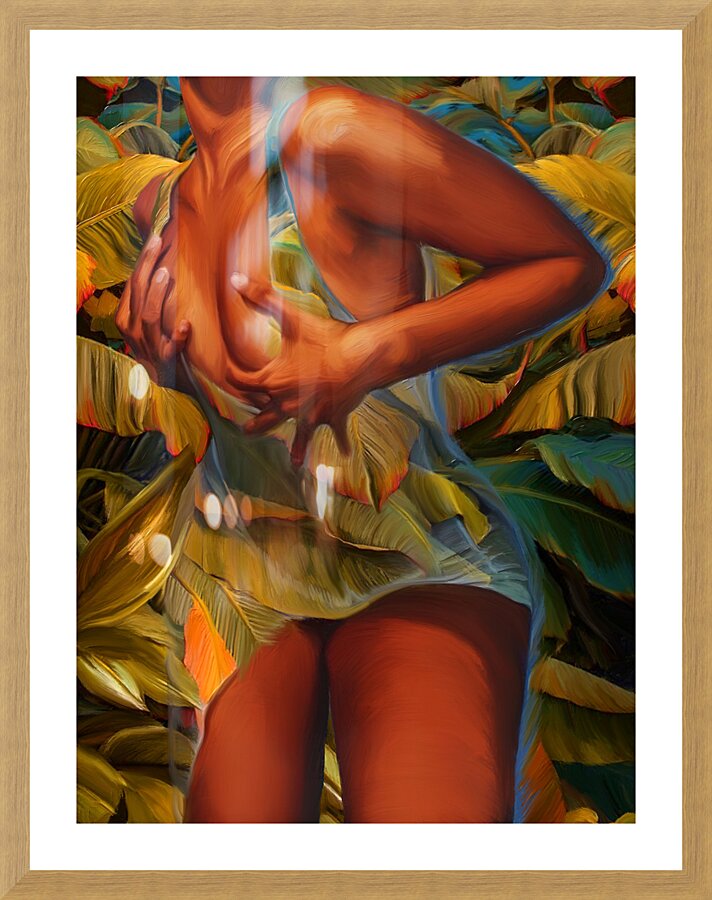 Flora:GCPS Picture Frame print