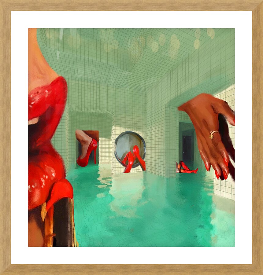 Veil:GCPS Picture Frame print