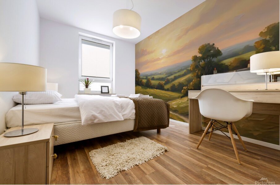 Mountain  Mural print