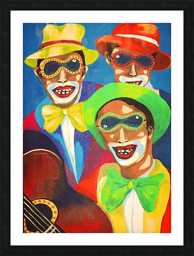 African Art painting 75 coons by African Art