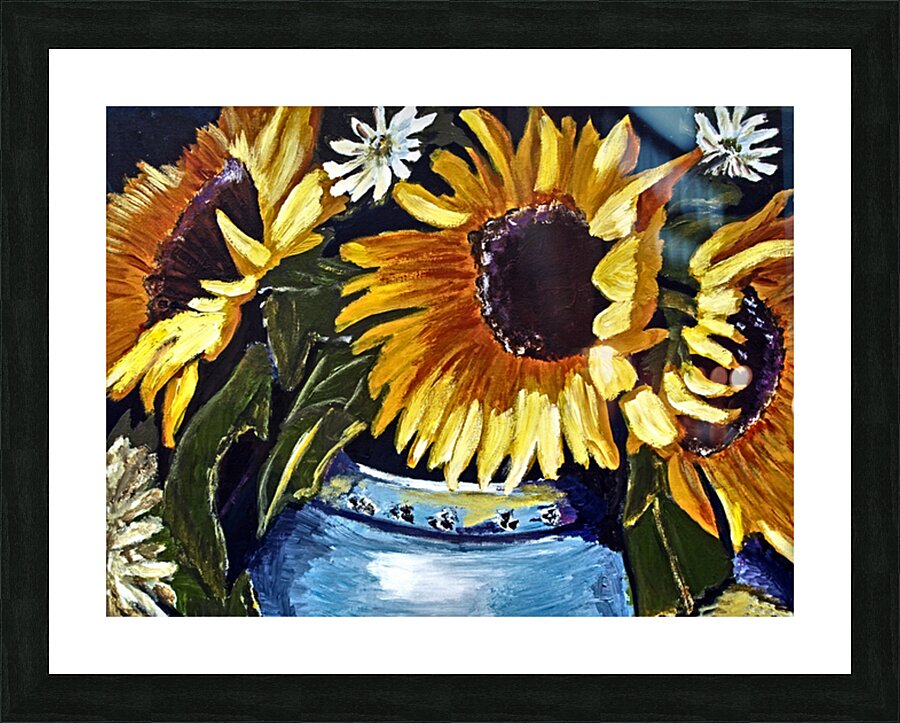 African Art painting 129 sunflowers by African Art
