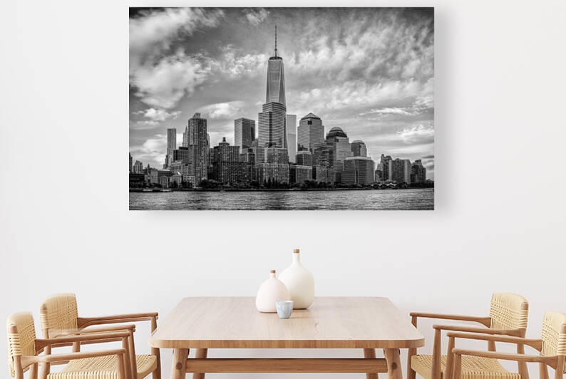 Lower Manhattan Skyline Reproduction