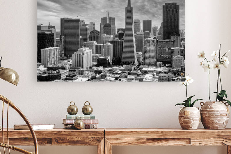 Transamerica Pyramid horizontal by Eric Franks