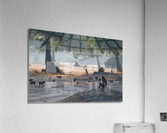 Baboon Sentry Acrylic Print