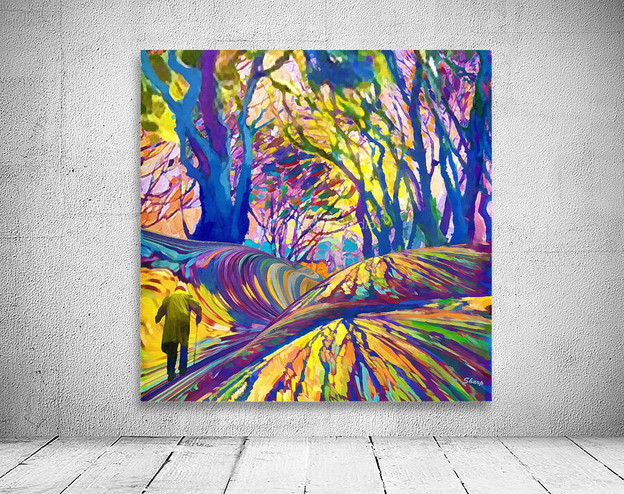 Sunset Walk Wall Preview