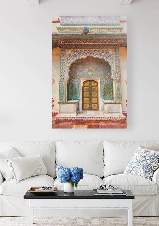 Rose Gate at the Pritam Niwas Chowk of the Jaipur City Palace by Mirko Kuzmanovic