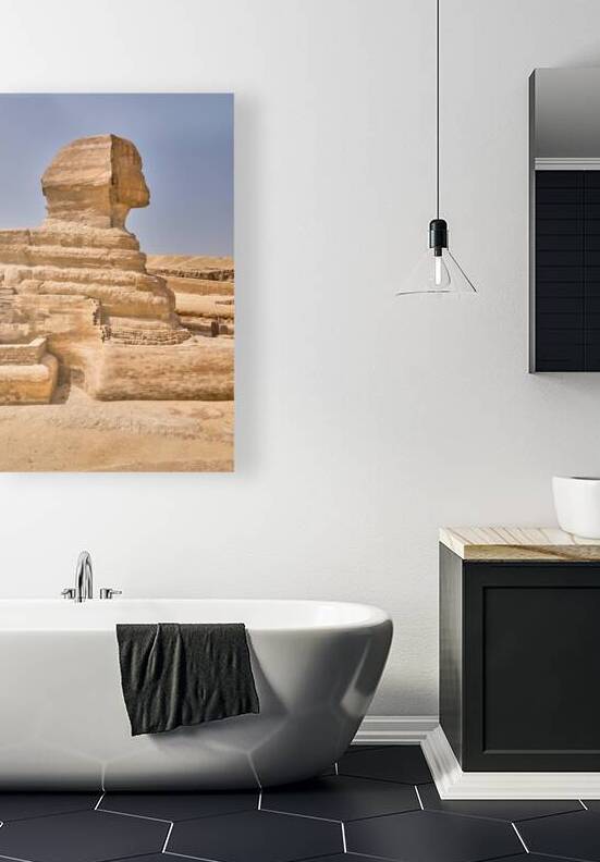 Great Sphinx of Giza on the Giza Plateau in Cairo Egypt by Mirko Kuzmanovic
