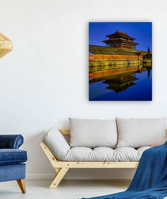 North exit gate of the Forbidden City Palace Museum in Beijing China by Mirko Kuzmanovic