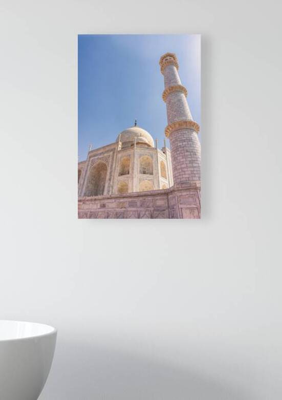 Taj Mahal mausoleum in Agra Uttar Pradesh India by Mirko Kuzmanovic