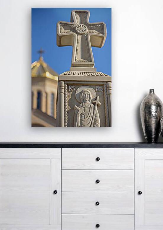Holy Trinity Cathedral of Tbilisi Sameba main cathedral of the Georgian Orthodox Church in Tbilisi Georgia by Mirko Kuzmanovic