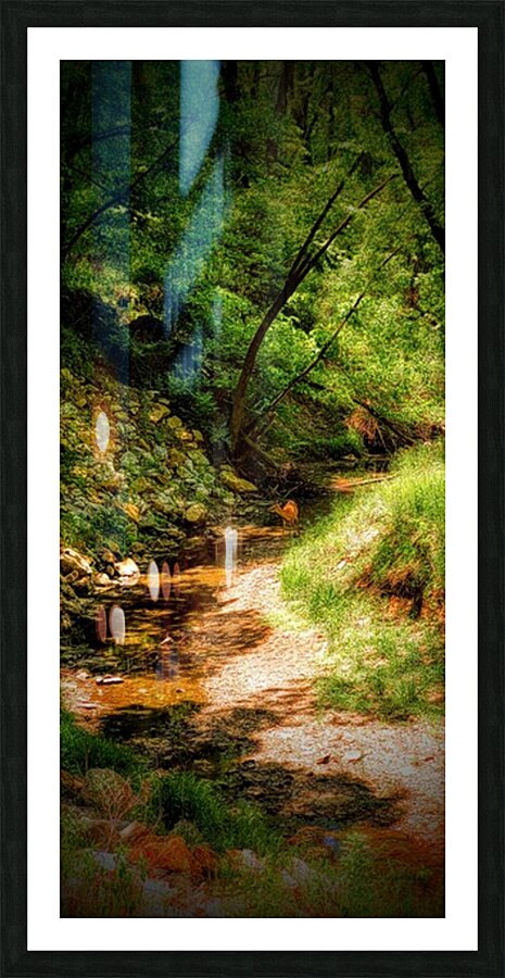 JustADeer Picture Frame print