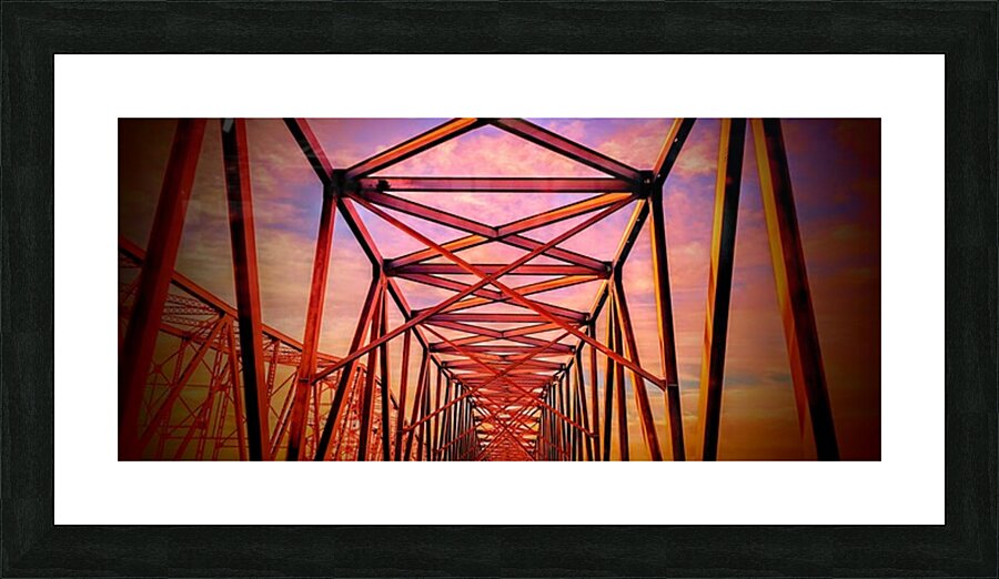 thebridgeidriveoneveryday Picture Frame print