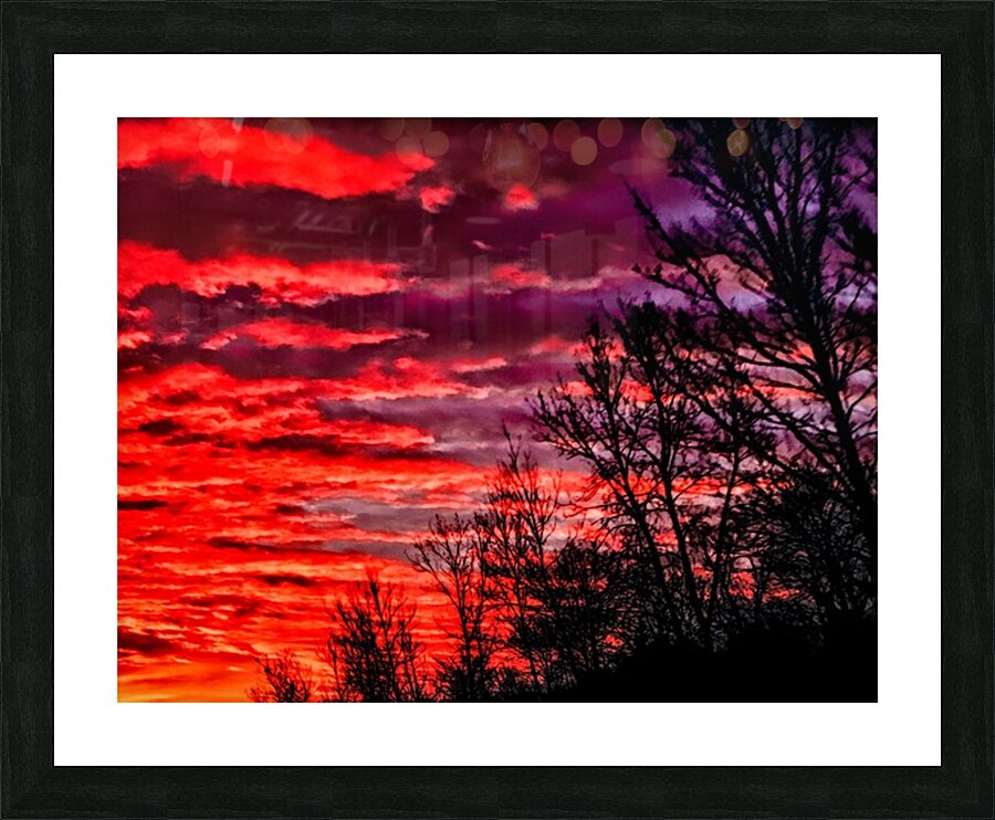 firesetinthesky Picture Frame print