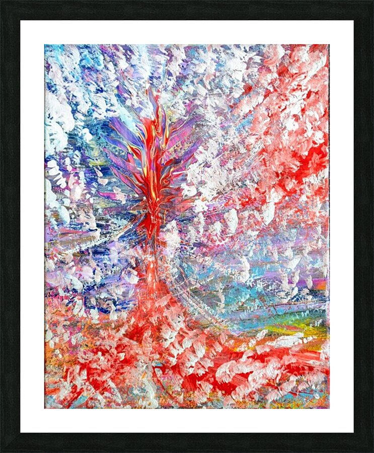 RisingFlame Picture Frame print