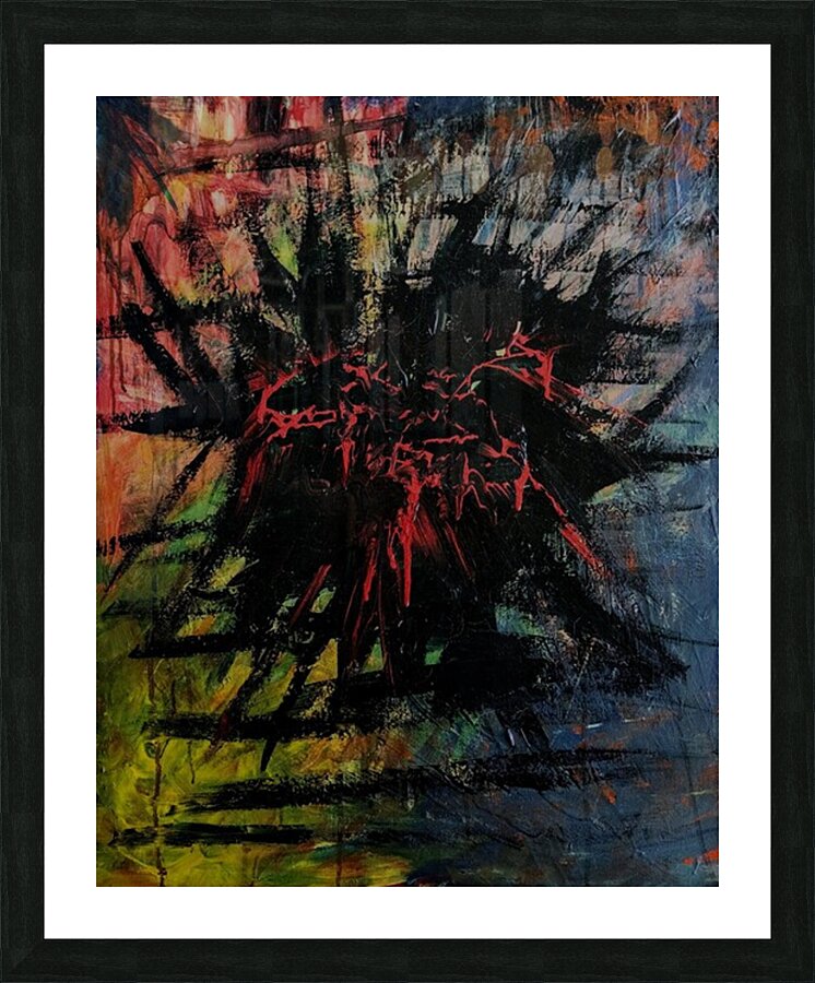 BrokenHeart Picture Frame print