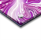 Berries and Cream Acrylic pour Acrylic print