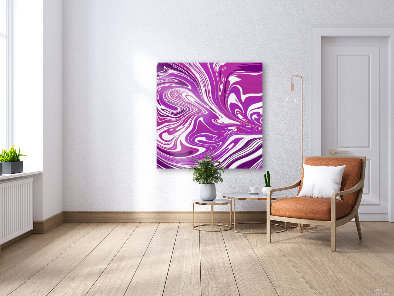 Berries and Cream Acrylic pour Reproduction