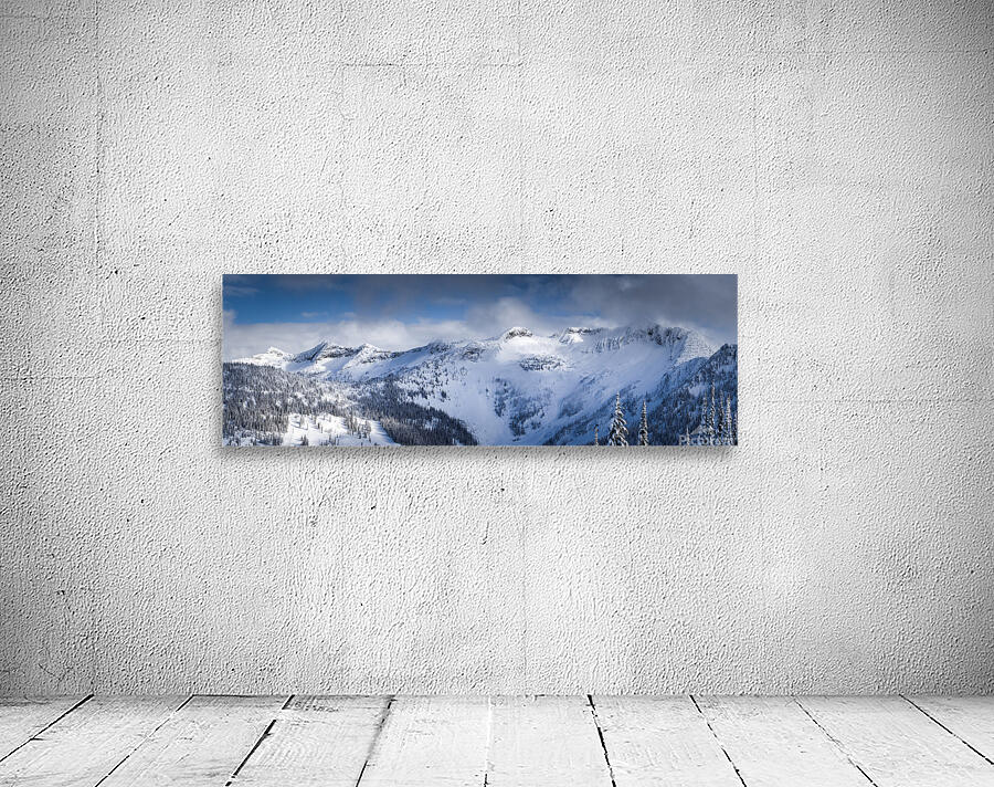 Whitewater panorama Wall Preview