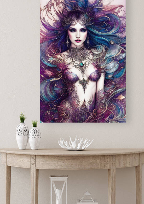 Mermaid 1 by Leigh Evalynn