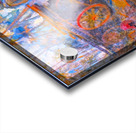 El Marg market and palm Acrylic print