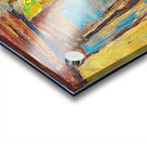 House and water container. Acrylic print