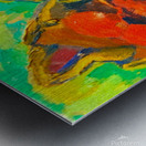 Country farmers. Metal print