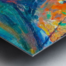 Tent for farmers Metal print