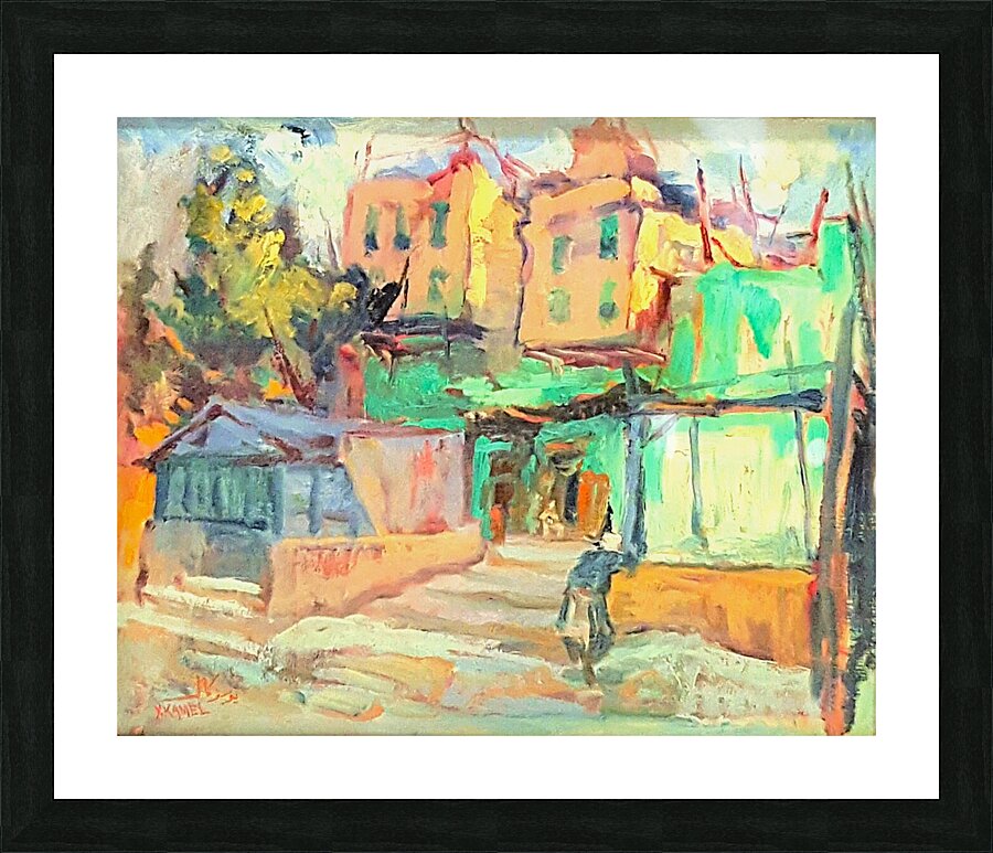 Green house. Picture Frame print