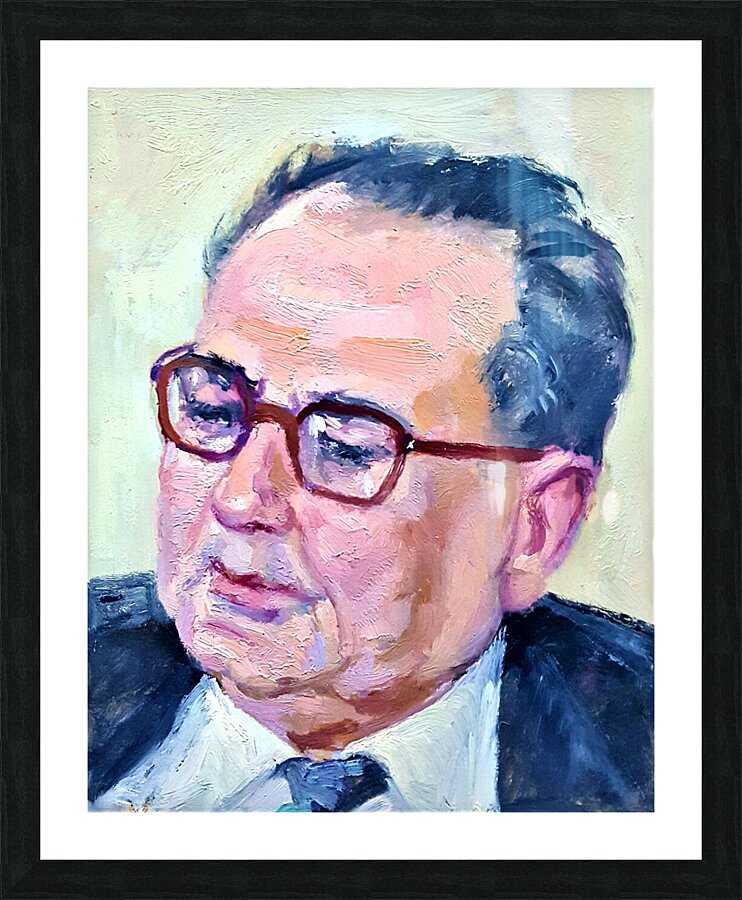 Mr. Saiid Picture Frame print