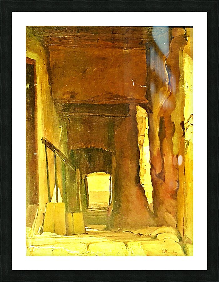 Rome - stairs Picture Frame print