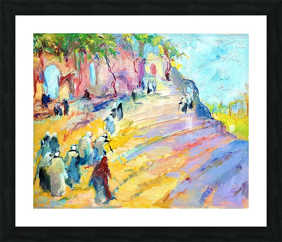 Shrine of El Shaikh. Picture Frame print