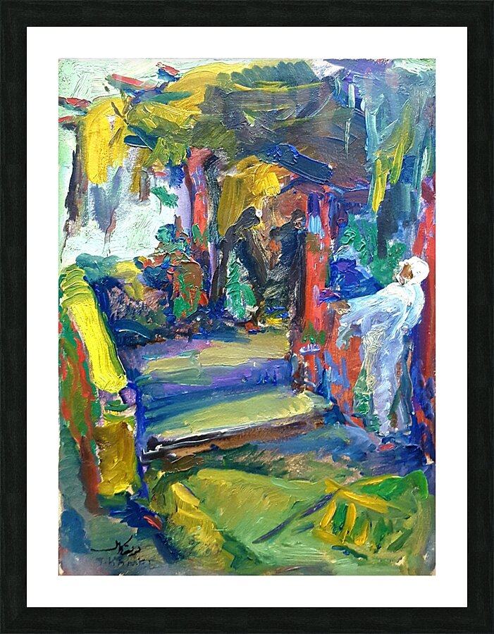 Stairs Picture Frame print