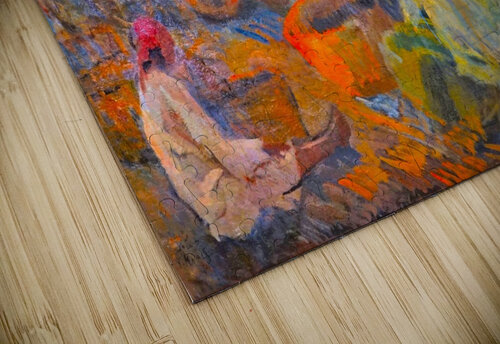 El Marg market and palm  Youssef Kamel puzzle