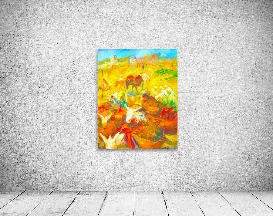 Donkeys and Dates Wall Preview