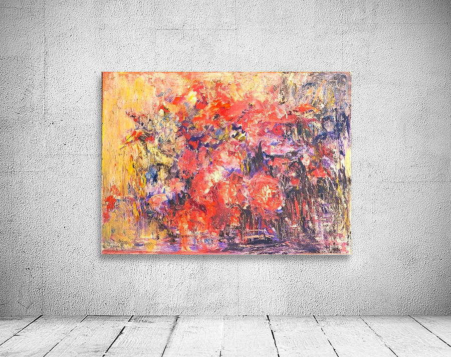 Flowers painting. Wall Preview