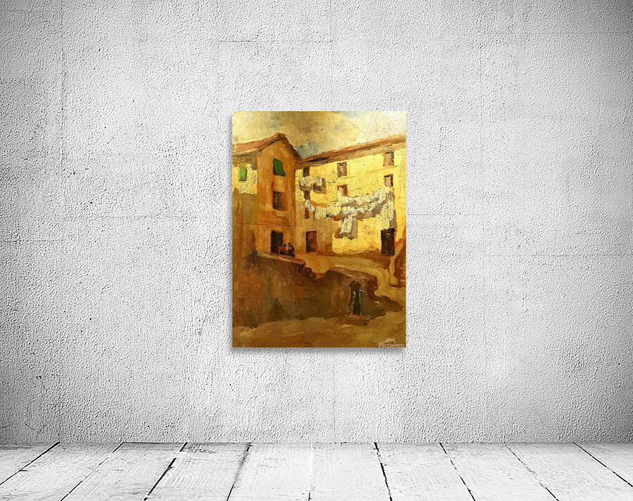 Rome - Houses Wall Preview