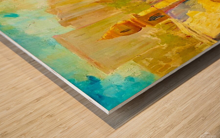 Shrine in a Village Wood print