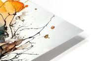 watercolor bird HD Metal print