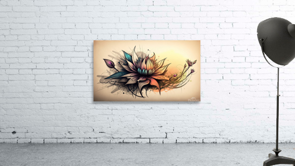 RetroFlower Wall Preview