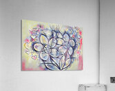 ArtXcl 412 flowers-hearts Acrylic Print