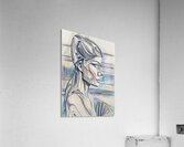 ArtXcl 320 woman portrait abstract Acrylic Print