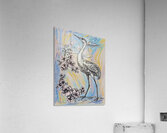 ArtXcl 329 crane flowers Acrylic Print