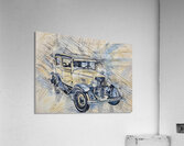 ArtXcl 344 car antique sketch Acrylic Print