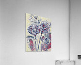 ArtXcl 338 poppies real pencil sketch Acrylic Print